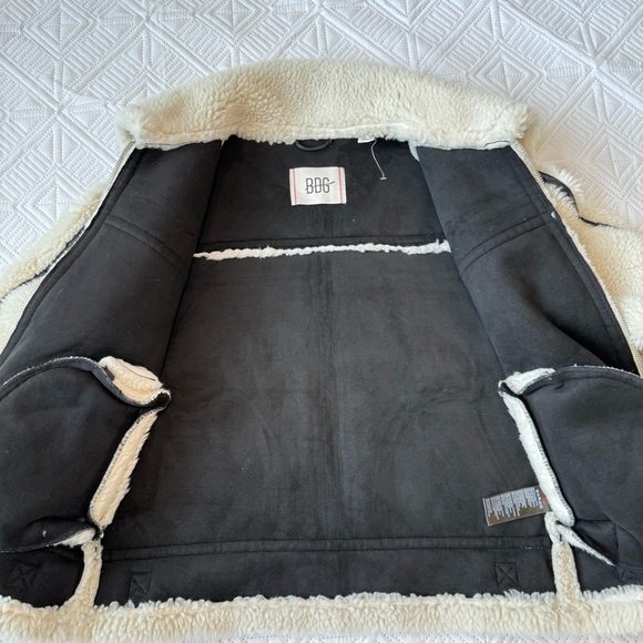 BDG Taylor Piled Fleece Aviator Jacket Size M - Picture 9 of 13